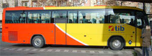 A Public Bus on Mallorca