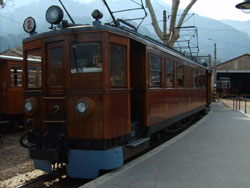 The Train from Palma to Soller