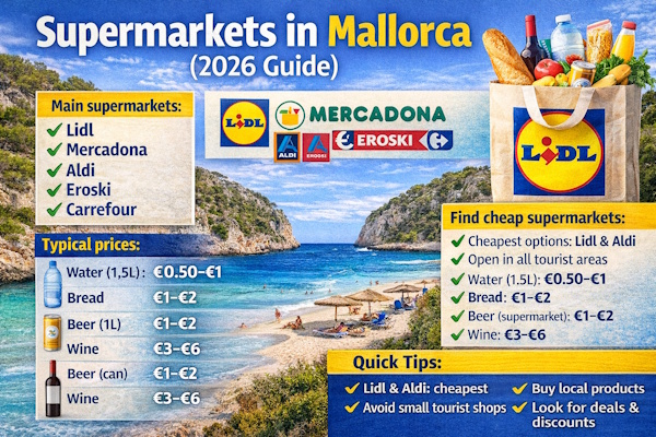 Supermarket chains Mallorca