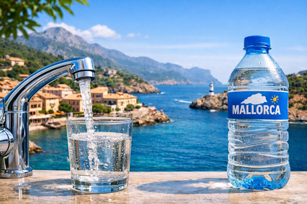 Tap Water and Water Bottle